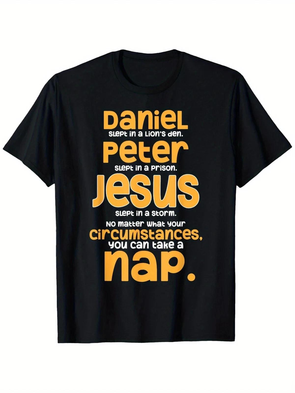 100% Cotton Funny Unisex Christian T-Shirt Bible Verse Sayings Unisex T-Shirt S