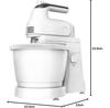 Hand Mixer Cecotec Power Twist 500 Gyro with Attachments (04121)