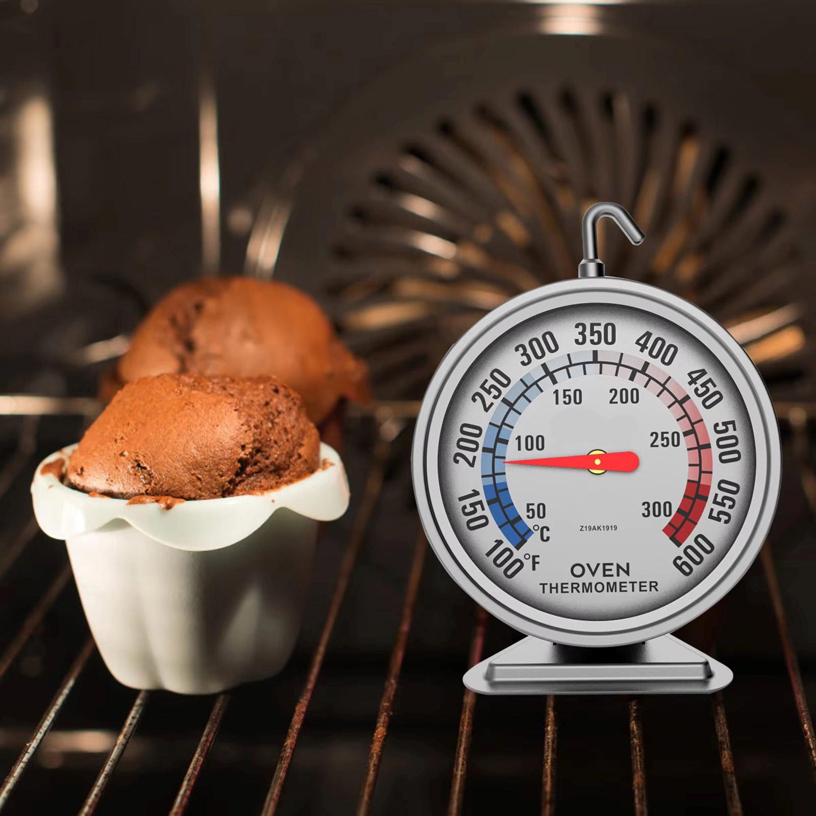 

Large Easy to read Face Oven Thermometers Temperature Gauges for Clear Obvious During Baking Ideal for Homes Baker Use 1