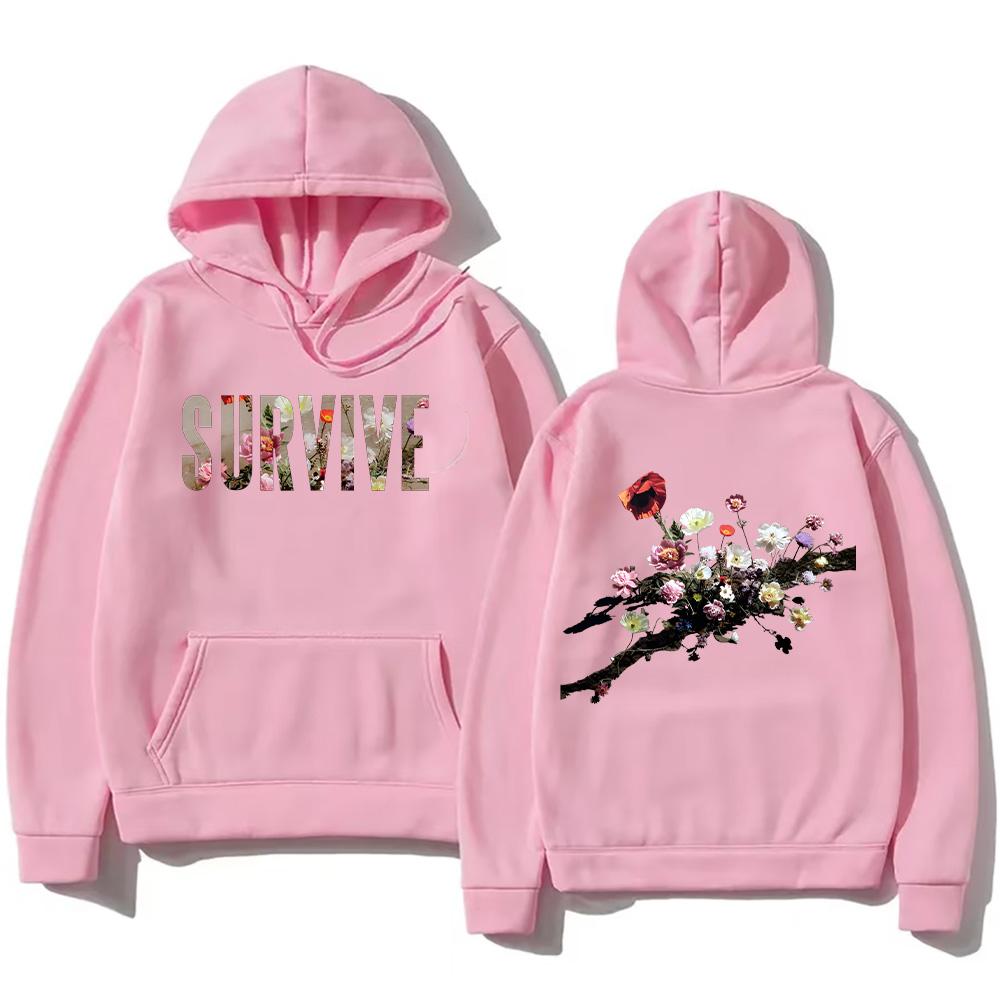 

Lewis Capaldi Survive Flowers Dateback Hoodie Men s Clothing Unisex Comfort Women Hoody Long Sleeve Harajuku Aesthetic Pullovers S