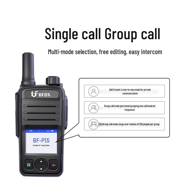 BFDX BF-PI5 Public Network Walkie-Talkie (CN Version)