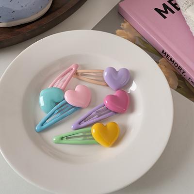 10pcs Summer Dopamine Colorful Mixed Hair Clips Barrettes Hair Accessories for Women