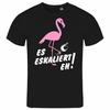 Mens T-Shirt Escalates Eh Flamingo S To XXL Funfair Party Drinking Alcohol