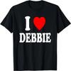 I Heart (Love) Debbie Cute Matching Couple Spouse T-Shirt