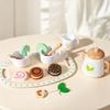 Wooden Afternoon Tea & Dessert Play Set for Kids