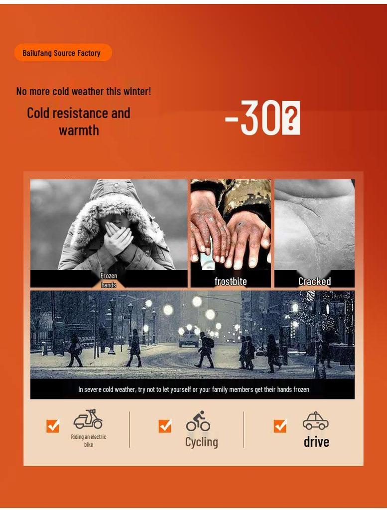 Women's Sheepskin Leather Riding Gloves - Autumn/Winter Warmth & Protection for Outdoor Use