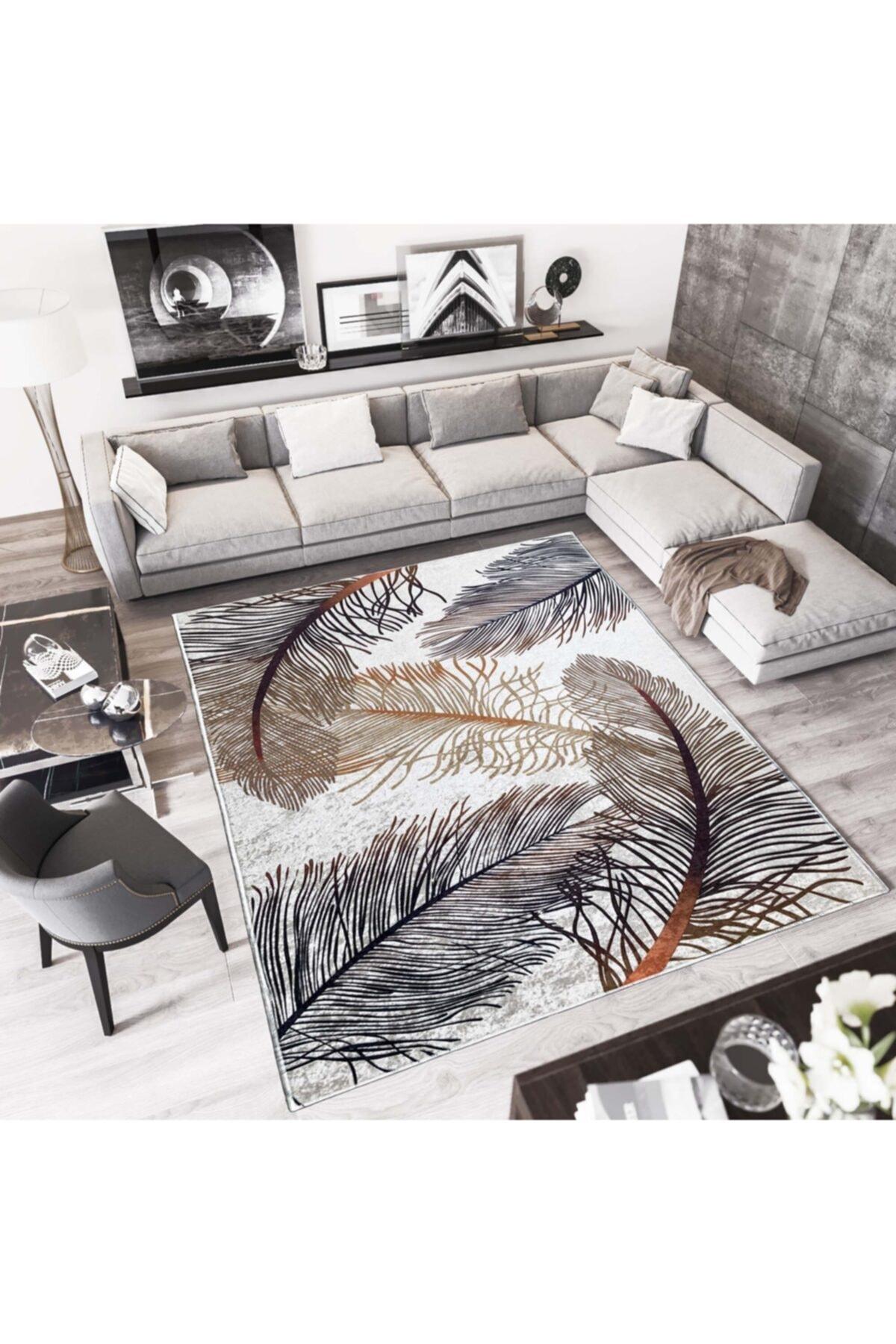 

Моющийся нескользящий ковер и дорожка с цифровой печатью KOZZY HOME