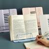 Morandi Adjustable Metal Reading Book Holder Bookend Support Document Stand