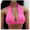 [OLYOLY] 16 (30cm) Doll Triangle Bikini Swimsuit, Doll Clothes, Underwear, Dress-Up Doll, Cute Miniature Doll Outfit, Figure, Kids, Girl, Pink (03,
