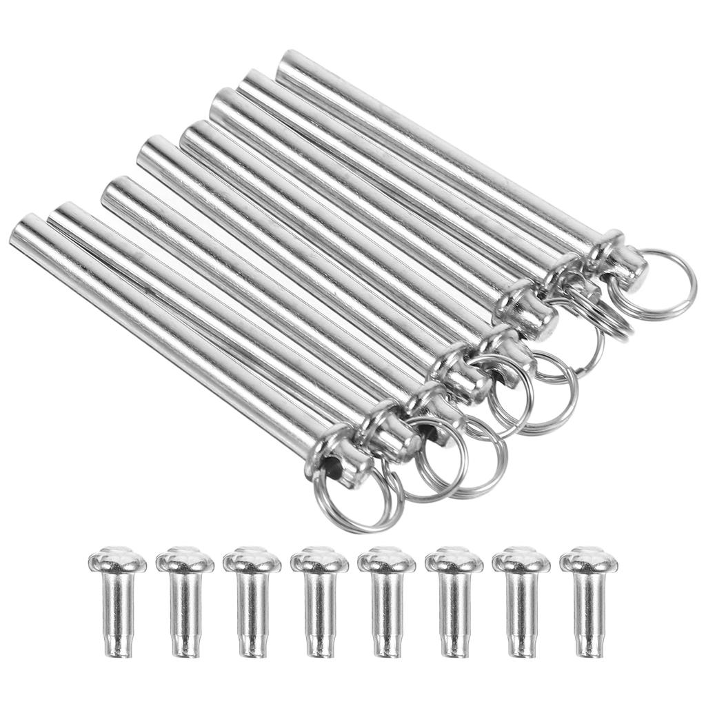 8 Pcs Replacement Rivet Pin Joint Screw Nail Hinge Connector Accessories Folding Fans Decorative Fans Folding Fan Replacement