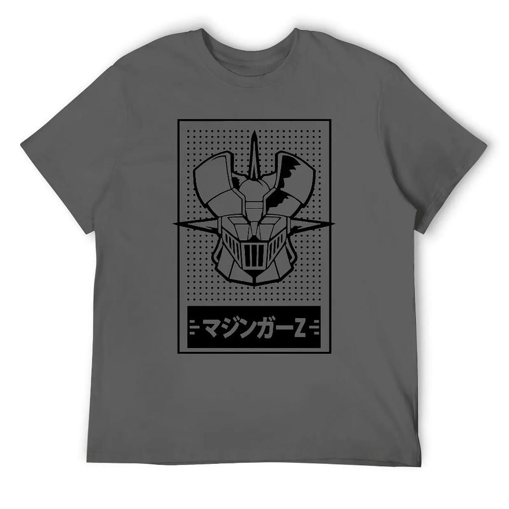 Mazinger Z Bust Essential For Sale T-shirts Casual Graphic T-shirt Crewneck Sports Geek Aactivity Competition USA Size