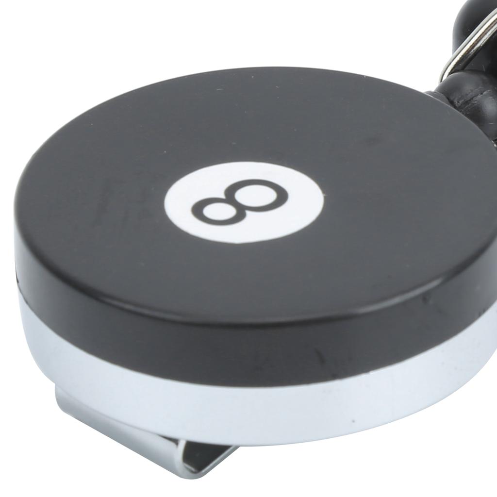 Billiards Snooker Pool Cue Chalk Holder with Belt Clip Retractable Pool Table Accessories