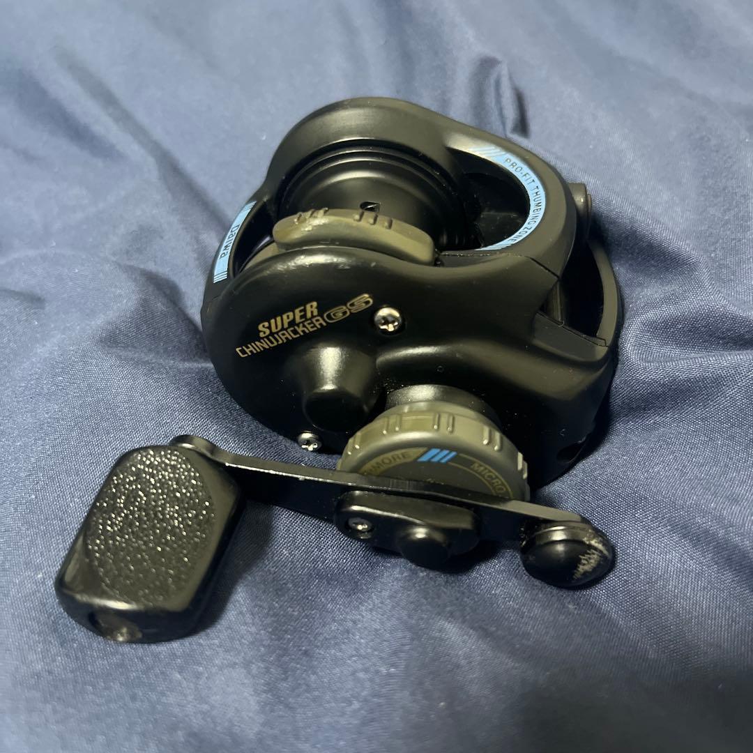 Used [Rare item] Daiwa SUPER CHINUJACKER GS single shaft reel