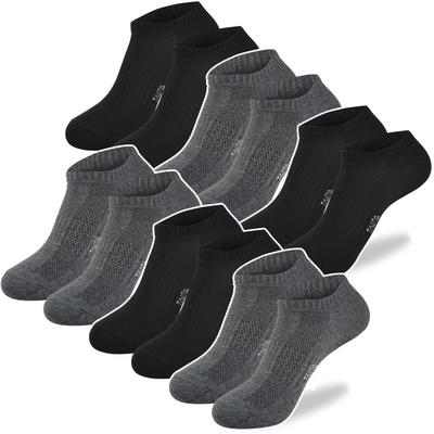 TASTIQ PREMIUM Férfi Bokazokni Pamut FEKETE KEVERÉK 6 Pár