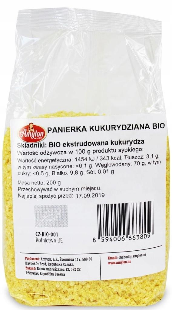 GLUTEN-FREE CORN BREADING ORGANIC 200 g - AMYLON