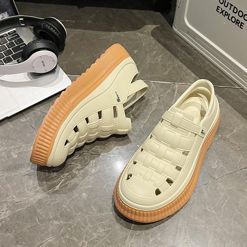 2025 Summer Women Sport Platform Sandals Autumn New Women Flats Platform Causal Shoes Waterproof Rome Beach Running Sandals