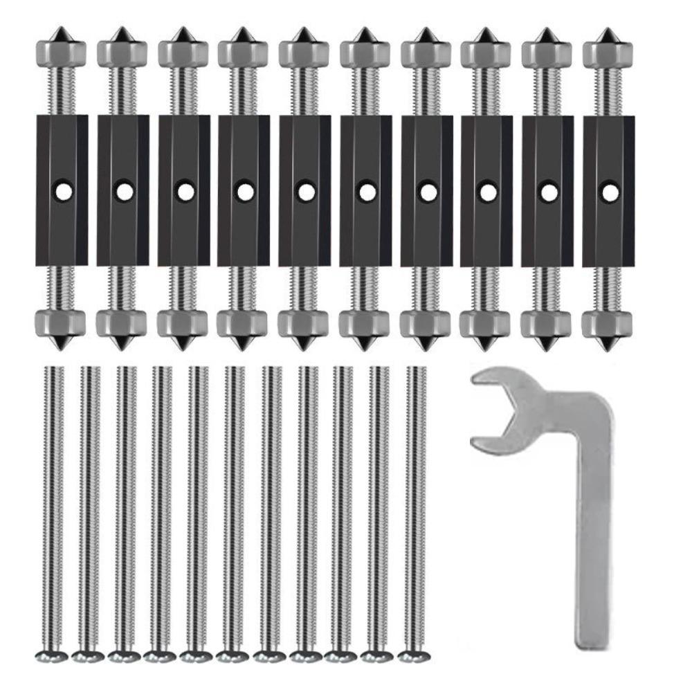 10pcs 86/118 Type Switch Repair Tool with Wrench Support Rod Box Repairer Universal Type Cassette Screws