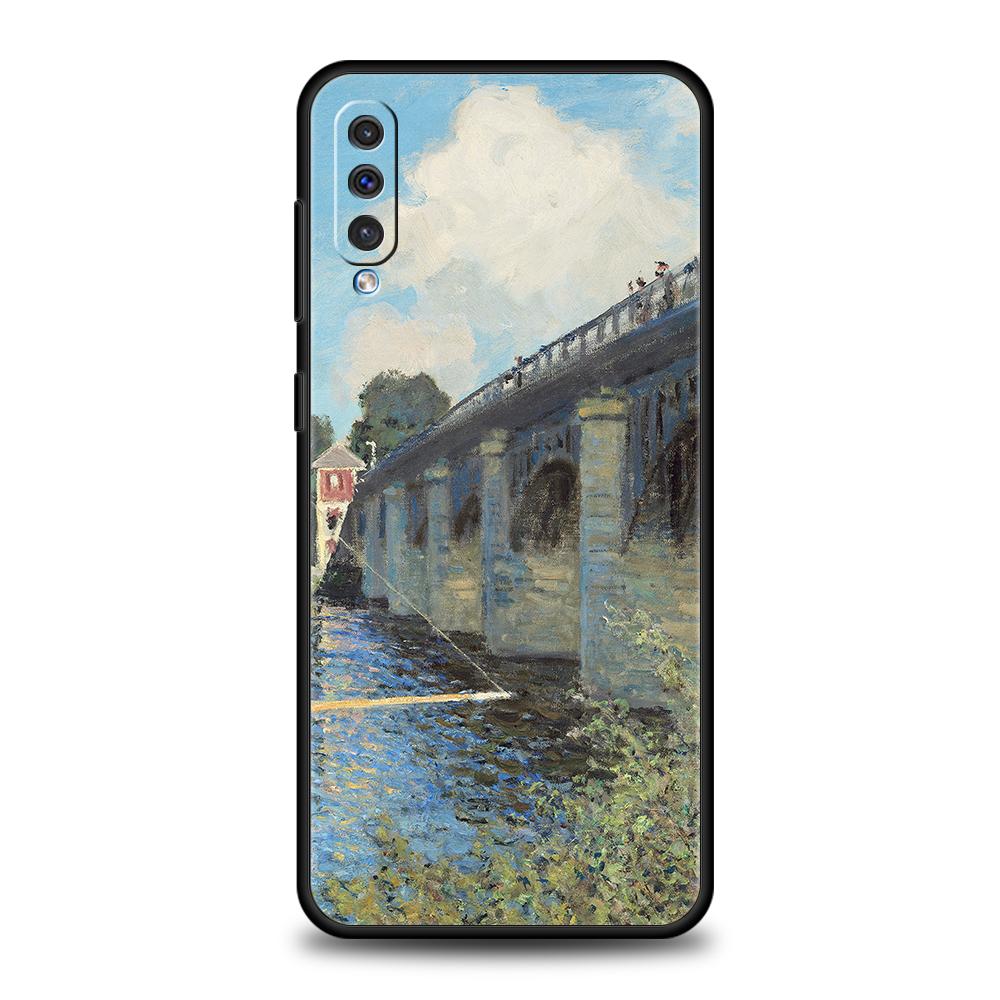 Claude Monet Impressionist Case For Samsung A15 A13 A51 A71 A41 A31 A21S A03S A05 A12 A32 A52 A22 A23 A25 A33 A53 A73 5G Cover