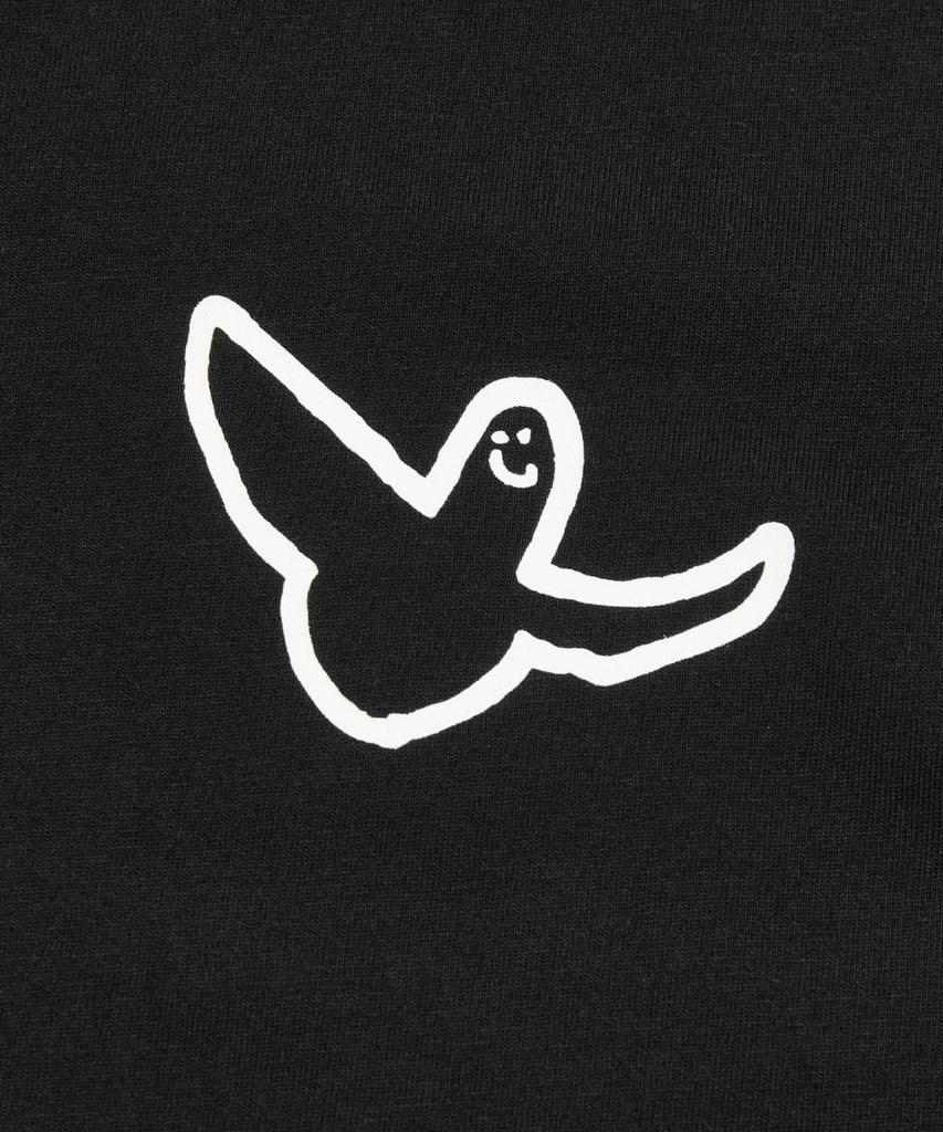 MARK GONZALES Big Angel Short Sleeve T-Shirt - Black