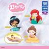 Mugyutto Disney Princess Plushies Complete Set 3 Takara Tomy Gacha Capsule