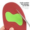 Children's Inner Eight-character Insole Foot Inward and Eversion XO-shaped Leg Baby Flat Foot Support Shock Absorption Sports Full Pad