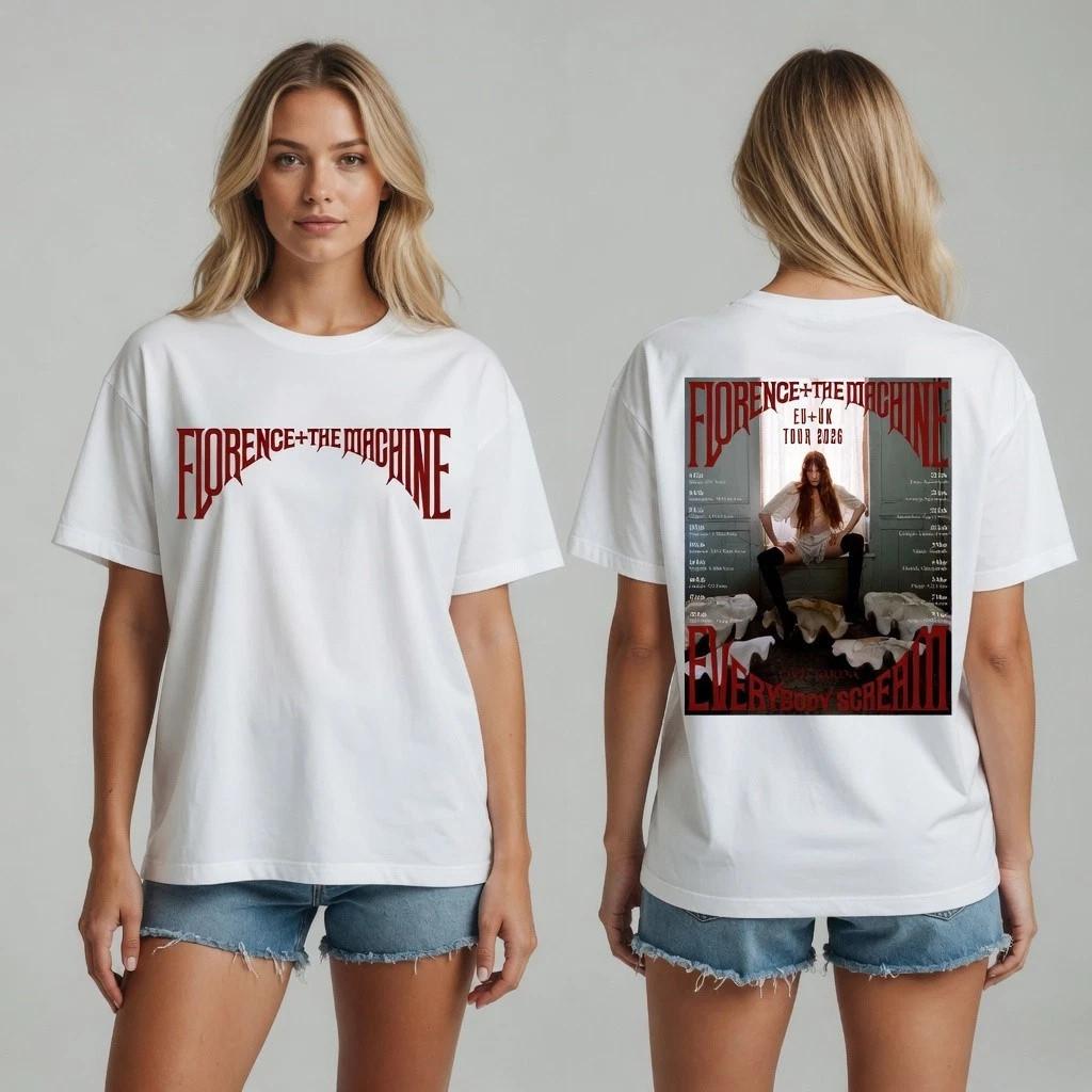 Alternative Rock Concert Tour 2026 Unisex Graphic T Shirt Fan Tee
