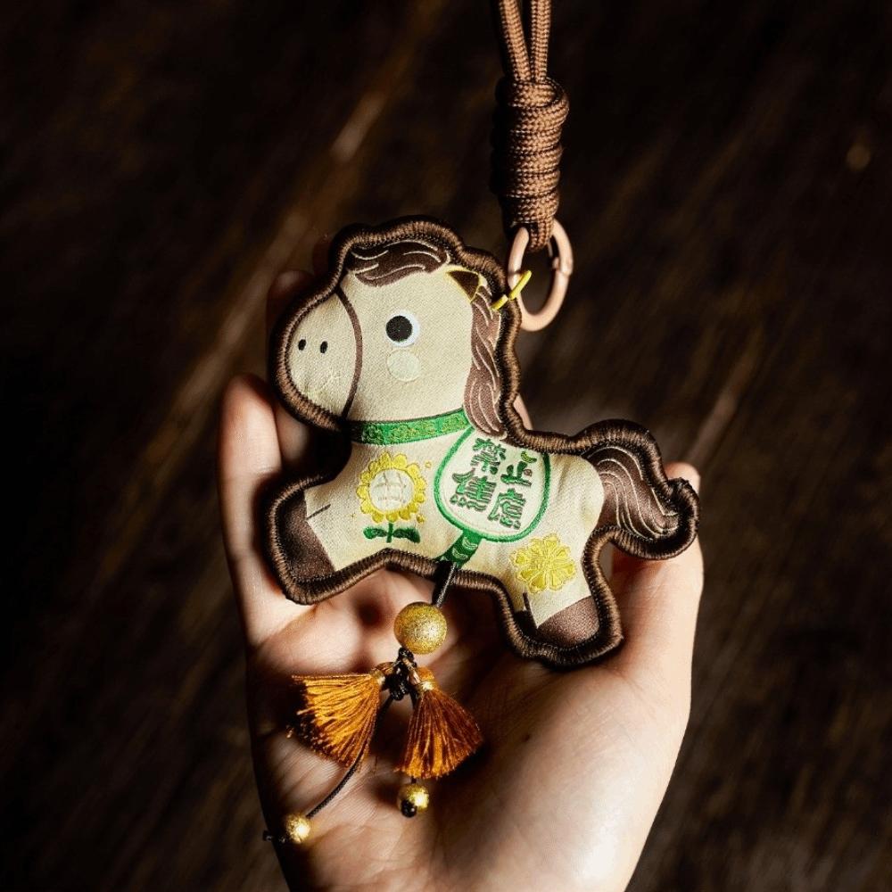 Year of The Horse Horse Pendant Multicolor Year of The Horse Hanging Decoration  Living Room