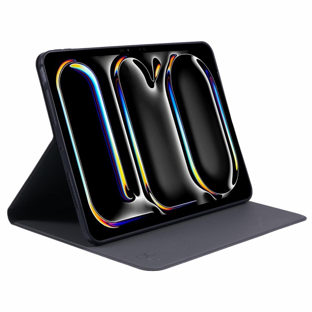 X-LEVEL Für iPad Pro 11 (2024) Hülle TPU+PU-Leder Vollständig umwickelter Schutz Tablet-Hülle Ständerhülle Schale