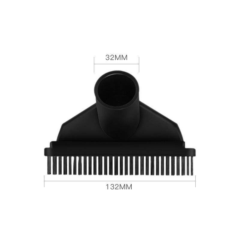 Boxuan 2-in-1 Round Brush Head for Philips Midea Vacuum Cleaners, Universal 32mm Diameter