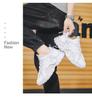 Scarpe Sportive da Uomo Nere Traspiranti in Rete 2024 con Suola Spessa - Design Casual, Rialzato, di Sicurezza per il Lavoro