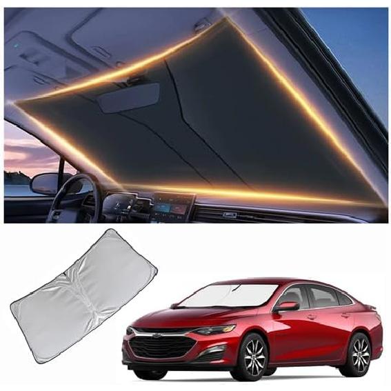 Windshield Sun Shade For Kia Carnival Front Window Shades Cover For 2010-2025 Carnival Windshield Sun Visor Protector Car Accessories