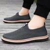 Shoes Men's summer new shoes Casual elderly shoes One-pedal cloth shoes Breathable shoes