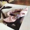 Hair Accessories Rhinestone Super Flash Bow Rabbit Ears Hair Rope Women Hair Ring