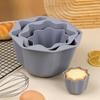 Stampo Ottagonale in Silicone per Alimenti Antiaderente Strumenti da Forno per Mousse, Budino, Pasticceria e Preparazione di Dolci