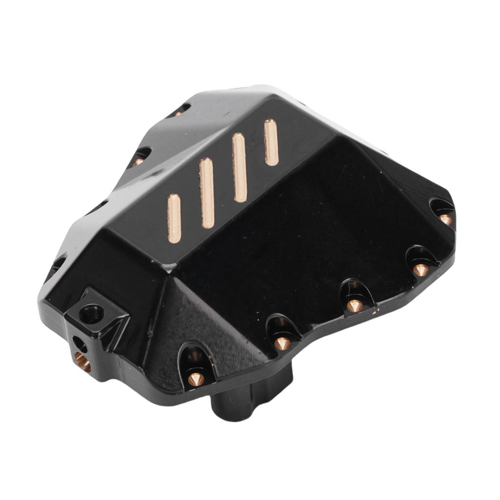 Brass Diff Cover Fit for MK07 RC Crawler Black Gold Front Rear Axle Diff Cover Counterweight