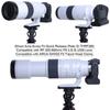 iShoot CNC Metal Fit Camera Quick Release Compatible with Canon RF IS USM Lens Support Lens Bracket Tripod Camera Ring Tripod and Fit Tripod Head