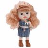 28cm 1/6 Scale Multi Joint Doll 19 Joints Movable Cute Emoticon Doll  Birthday Gifts