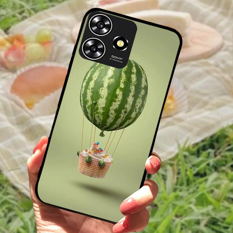 Für ZTE Blade V50 Smart Case Hülle Silikon Weich Marmor Schwarz Bumper Funda Coque für ZTE V50 Design 4G Schutz V50Smart