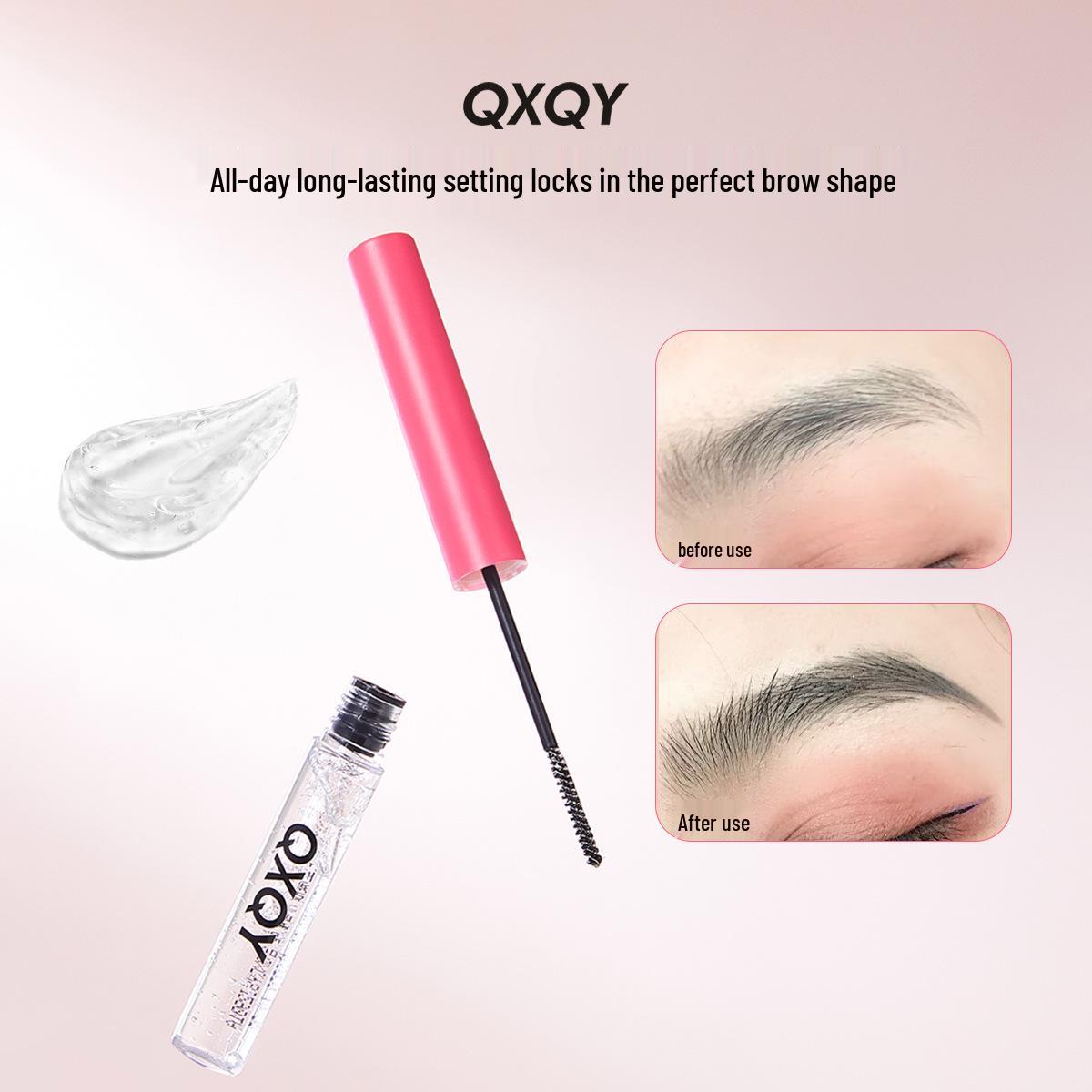 Precision Eyebrow Setting Gel with Brush - 3D Transparent Brow Pomade