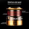 Portable All-metal Spool Fishing Reel Metal Spool Jigging Trolling Long Shot Casting and Salt Water Surf Big Sea Double Drag Spinning Rod Lure Reel