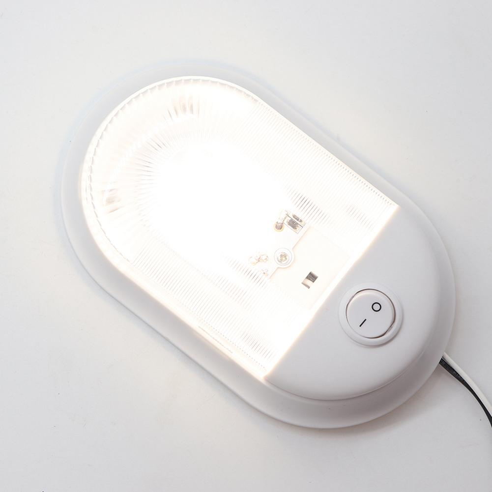 24 LED Dome Light 12V/24V RV Camper Marine Yacht Boat Interior Ceiling Lamp