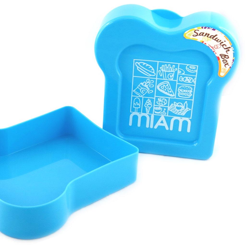 Les Trésors De Lily [M3961] - Blue 'Coloring' Sandwich Box