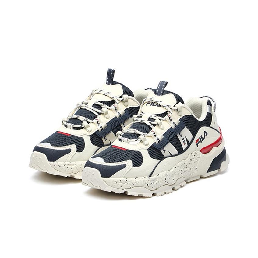 New FILA Fashion Sneakers Low top White/Blue/Red F12M134155FWD