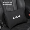 Car Headrest Lumbar Support Auto Interior Seat Cushion Neck Protection Pillow Sticker For KIA EV6 Stinger RIO Sorento Picanto K5