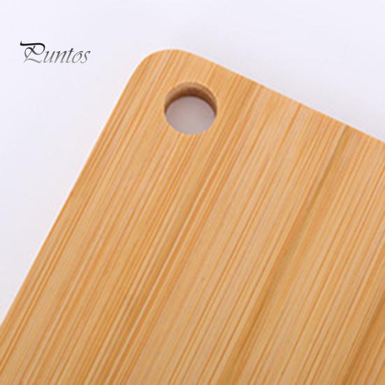 Bamboo Cutting Board Thickened Double-Sided Chopping Board for Meat And Vegetables Kitchen Chopping Panel with Vertical Storage Anti-Mildew Fruit