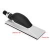 200mm x 70mm Vacuum Hand Sander Hook and Loop Pad Dust Extraction Holes Dust Grinding Block Multi Hole Design
