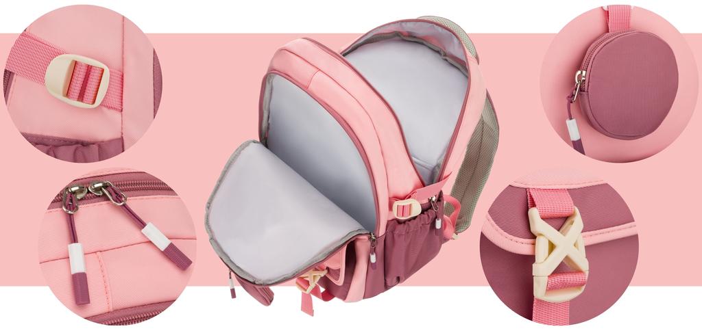PTN 8610-1327 Pink Backpack