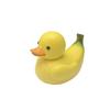 Resin Duck Figurine Cartoon Miniatures Ornament Desktop Decoration Fruit Duck Statue  Model Toy