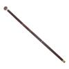 Elderly Wenge Walking Stick Elegant Ergonomic Detachable Round Grip Walking Cane for Rehabilitation