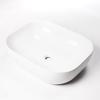 Bella countertop washbasin 50.5X40.5 CM oval white
